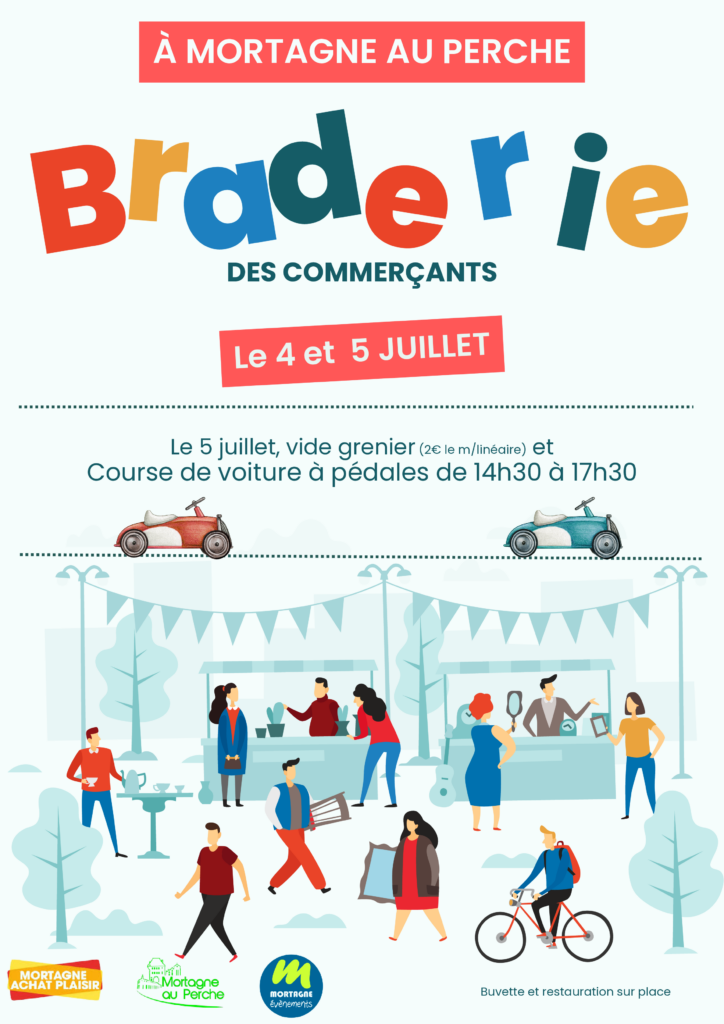 Braderie des commerçants de Mortagne au Perche